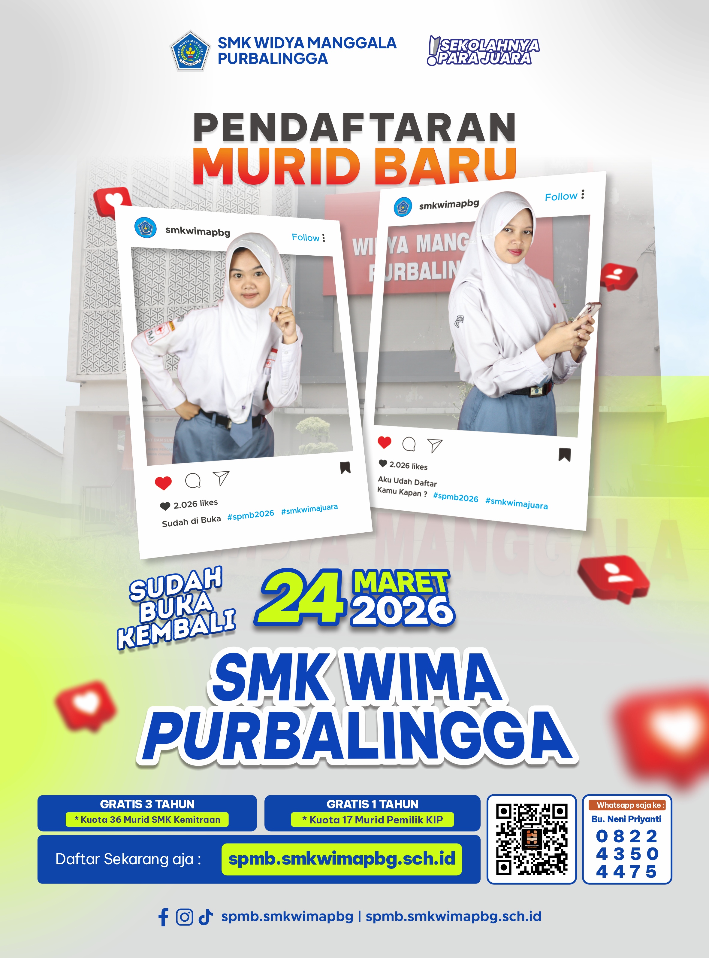 Sistem Penerimaan Murid Baru Dibuka